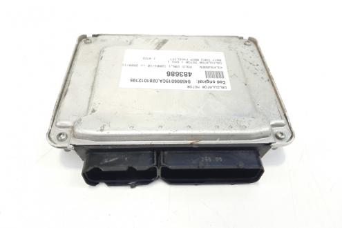 Calculator motor, cod 045906019CA, 0281012195, VW Polo sedan (9N), 1.4 TDI, BNV (idi:483686)