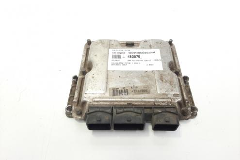 Calculator motor, cod 9642013980, 0281010594, Peugeot 206, 2.0 HDI, RHY (id:483570)