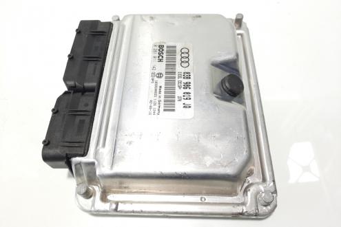 Calculator motor, cod 038906019JQ, 0281011142, Audi A6 Avant (4B5, C5), 1.9 TDI, AWX (idi:483256)