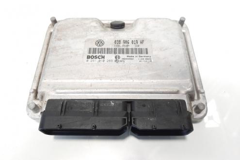 Calculator motor Bosch, cod 038906019AF, 0281010289, Skoda Fabia 1 Combi (6Y5). 1.9 TDI, ATD (idi:483374)