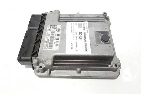 Calculator motor, cod 03G906016HE, 0281012291, VW Jetta 3 (1K2), 2.0 TDI, BKD (idi:483160)