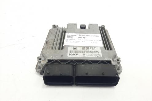 Calculator motor, cod 03G906016ET, 0281011843, VW Jetta 3 (1K2). 2.0 TDI, BKD (idi:483351)