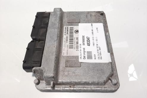 Calculator motor, cod 047906033C, Skoda Fabia 1 Sedan (6Y3), 1.4 MPI, AQW (idi:483347)