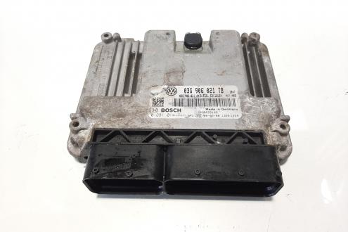 Calculator motor, cod 03G906021TB, 028101711, Audi A3 (8P1), 1.9 TDI, BXE (idi:483394)