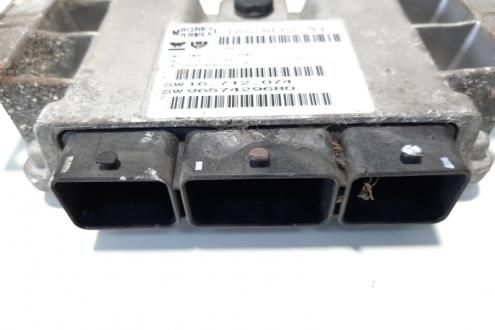 Calculator motor, cod 9657429680, Peugeot 206 CC, 1.4 benz, KFV (idi:483462)