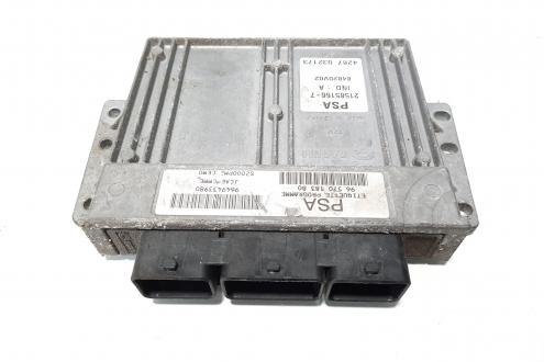 Calculator motor, cod 9657018380, Peugeot 207 CC (WD), 1.4 benz, KFU (idi:483344)