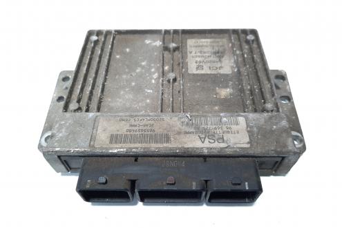 Calculator motor, cod 9656972580, 9655659480, Peugeot 206 CC, 1.4 benz, KFV (idi:483350)