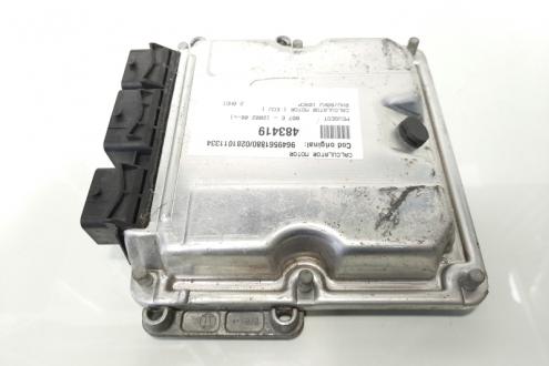 Calculator motor, cod 9649561880, 0281011334, Citroen Evasion, 2.0 HDI, RHW (idi:483419)