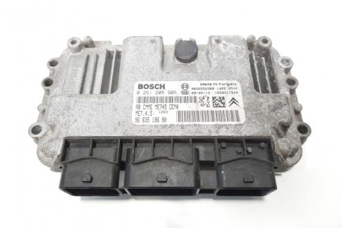 Calculator motor Bosch, cod 9663518680, 0261208908, Peugeot 206 Sedan, 1.6 benz, NFU (idi:483423)