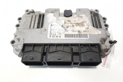 Calculator motor, cod 9663394580, 0261201609, Peugeot 307 sedan, 1.6 benz, NFU (idi:483502)