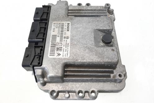Calculator motor, cod 9661773880, 0281012466, Citroen C4 (I) coupe, 1.6 HDI, 9HZ (idi:483555)