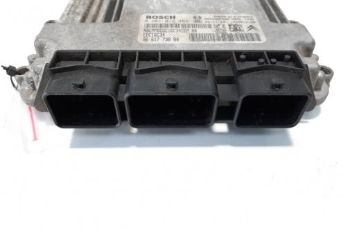 Calculator motor, cod 9661773880, 0281012466, Peugeot 307 sedan. 1.6 HDI, 9HZ (idi:483555)