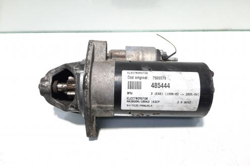 Electromotor, cod 7505979, Bmw 3 Compact (E46), 2.0 benz, N42B20A, 5 vit man (pr;110747)