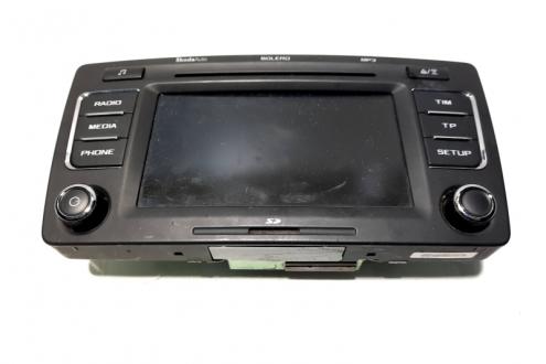 Display radio Bolero, Skoda Octavia 2 Combi (1Z5) (id:434228)
