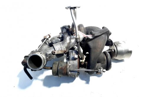 Turbosuflanta (biturbo) cod A6510902880, A6510904980, Mercedes Clasa E Cabriolet (A207), 2.2 CDI, OM651911 (idi:485373)