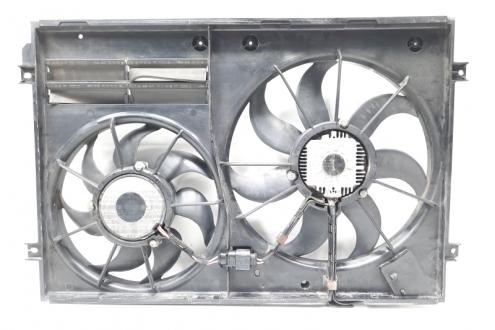 Grup electroventilatoare, cod 1K0121207AA, VW Passat (3C2), 2.0 TDI, BKP (idi:487696)