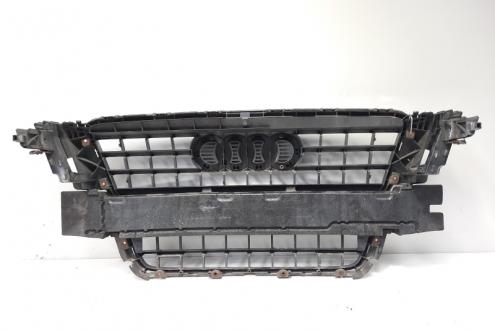 Grila bara fata centrala cu sigla, cod 8T0853651E, Audi A5 Sportback (8TA) (id:489168)