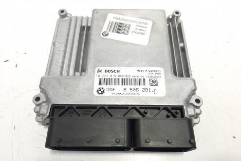 Calculator motor, cod 8506281-01, 0281016068, Bmw 1 Coupe (E82), 2.0 diesel, N47D20A (id:488786)