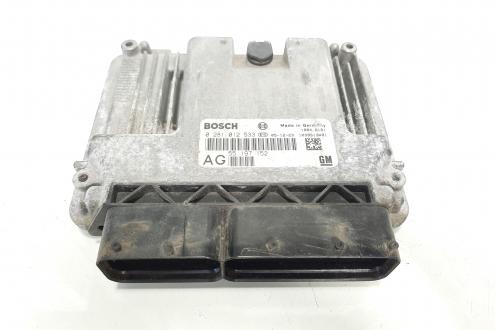 Calculator motor Bosch, cod GM55197152, 0281012533, Opel Vectra C, 1.9 CDTI, Z19DTH (id:491834)