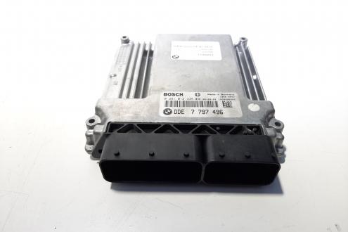 Calculator motor, cod 7797496, 0281012335, Bmw 1 (E81, E87) 2.0 diesel, 204D4 (id:491990)