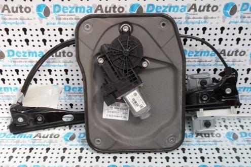 Macara cu motoras stanga fata, 5J2837401B, 6Q1959802E, Skoda Fabia 2006-2013, (id:184993)