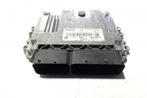 Calculator motor, cod GM55556829, 0281011943, Opel Astra H Van, 1.7 CDTI, Z17DTL (idi:491747)