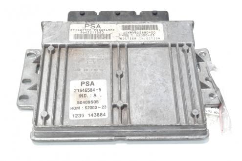 Calculator motor, cod 9645211580, Peugeot 206 SW, 1.4 benz, KFW (idi:491704)