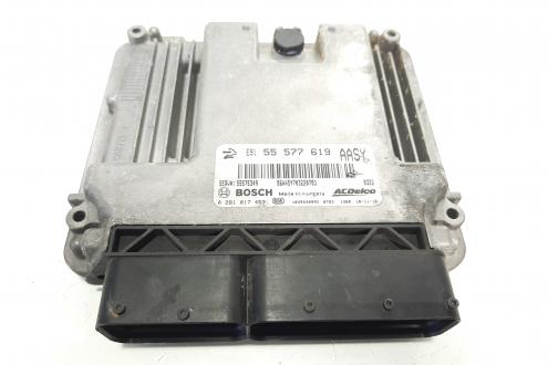 Calculator motor, cod GM55577619, 0281017453, Opel Astra J Sedan, 2.0 CDTI, A20DTH (idi:491847)