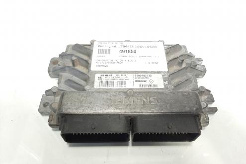 Calculator motor Siemens, cod 8200483732, 8200326380, Dacia Logan MCV (KS), 1.4 benz, K7J710 (idi:491850)