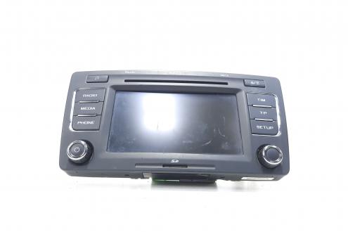 Display radio Bolero, Skoda Octavia 2 Scout (1Z5) (idi:434228)
