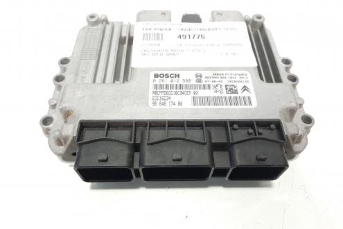 Calculator motor, cod 9664617480, 0281012980, Peugeot 307 Break, 1.6 HDI, 9HZ (idi:491776)