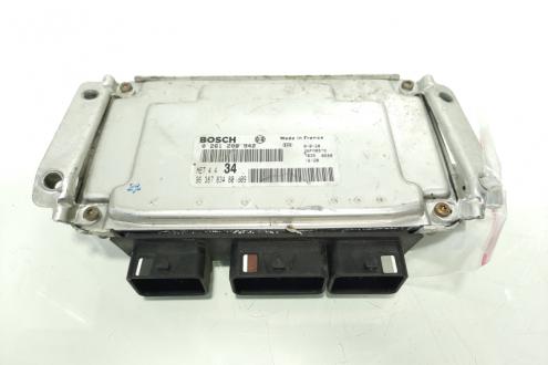 Calculator motor, cod 9638783480, 0261206942, Citroen Xsara Picasso, 1.6 benz, NFU (idi:491367)
