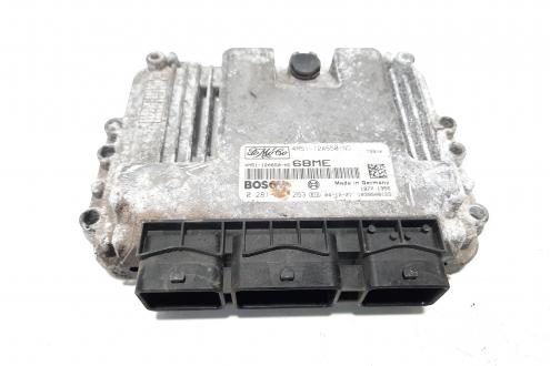 Calculator motor, cod 4M51-12A650-ND, 0281011263, Ford Focus 2 Combi (DA), 1.6 TDCI, G8DA (idi:491595)