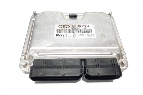 Calculator motor, cod 038906019FP, 0281010729, Skoda Superb I (3U4), 1.9 TDI, AWX (idi:491605)