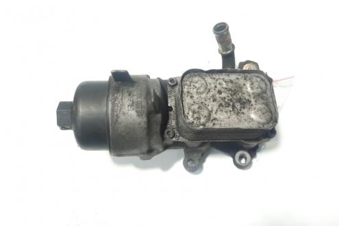 Carcasa filtru ulei cu racitor ulei, cod 9656830180, Ford Focus C-Max, 2.0 TDCI, G6DA (id:494457)