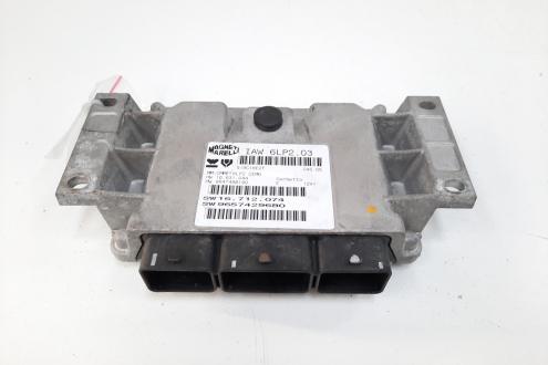 Calculator motor, cod 9657429680, Peugeot 207 CC (WD), 1.4 benz, KFV (idi:491974)