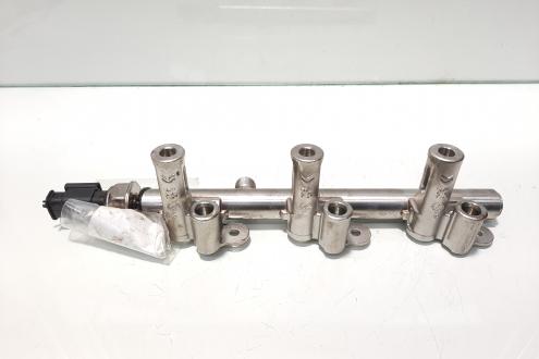 Rampa injectoare cu senzor, cod 9802438180, Peugeot 308 (II), 1.2 THP, HNY (idi:485456)