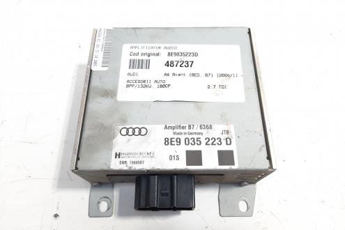 Amplificator audio, cod 8E9035223D, Audi A4 (8EC, B7) (idi:487237)