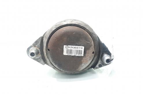 Tampon motor stanga, cod A2042400317, Mercedes Clasa C T-Model (S204), 2.2 CDI, OM651913 (idi:494515)