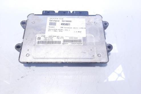 Calculator motor, cod 9661960880, Peugeot 206, 1.4 benz, KFV (id:495801)