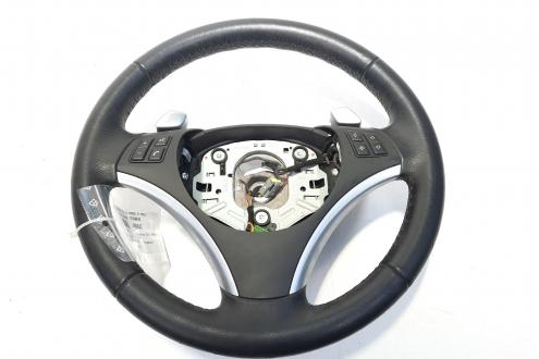 Volan piele cu comenzi si padele, cod 6774968-02, Bmw 3 (E90)