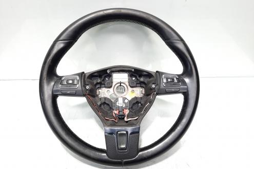 Volan piele cu comenzi, cod 5C0419091B, VW Golf 6 Plus (idi:473152)