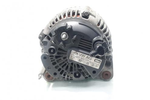 Alternator 180A Valeo, cod 021903026L, Seat Leon (1P1), 2.0 TDI, BMM (idi:494548)