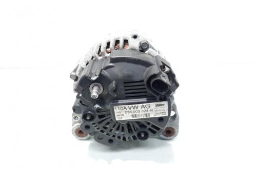 Alternator 110A Valeo, cod 036903024H, VW, 1.4 benz, BCA (pr:110747)