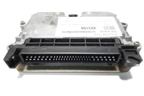 Calculator motor Bosch, cod 9632693880, 0261206214, Citroen, 1.6 benz, NFZ (idi:483198)