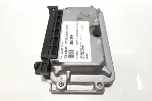 Calculator motor Bosch, cod 9632693880, 0261206214, Citroen, 1.6 benz, NFZ (idi:483198)