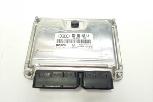 Calculator motor, cod 0281011213, 038906019LM, Audi, 1.9 TDI, AVF (idi:483044)