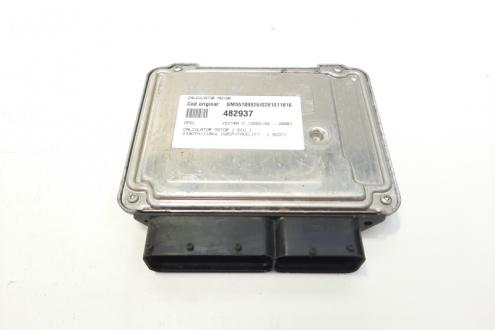 Calculator motor, cod GM55189926, 0281011816, Opel, 1.9 CDTI, Z19DTH (idi:482937)