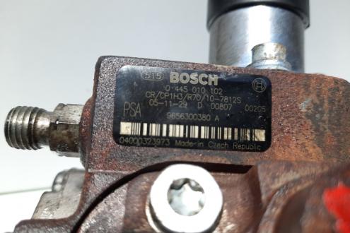 Pompa inalta presiune Bosch, cod 9656300380A, 0445010102, Ford Focus 2 Combi (DA) 1.6 TDCI, G8DB (id:504973)