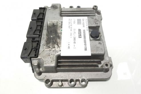 Calculator motor, cod 9658556880, 0281011785, Citroen, 1.4 HDI, 8HZ (idi:483253)